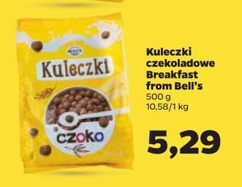 Netto Płatki kuleczki czoko breakfast from bell's oferta