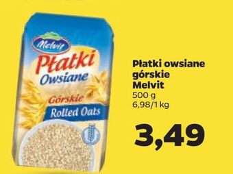 Netto Płatki owsiane górskie melvit oferta