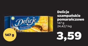Netto Ciastka z galaretką pomarańczową delicje szampańskie oferta
