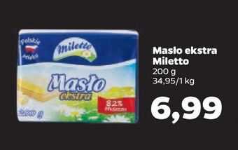 Netto Masło ekstra miletto oferta