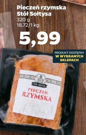 Netto Pieczeń rzymska stół sołtysa oferta