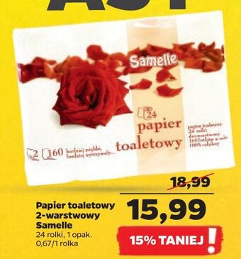 Netto Papier toaletowy samelle oferta
