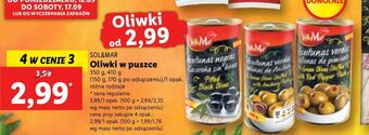 Lidl Oliwki czarne bez pestek sol&mar oferta