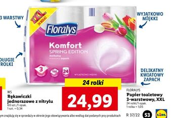 Lidl Papier toaletowy spring edition floralys oferta