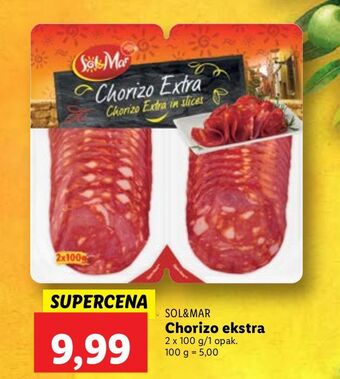 Lidl Chorizo extra sol&mar oferta