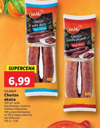 Lidl Chorizo classic sol&mar oferta