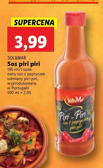 Lidl Sos piri sol&mar oferta