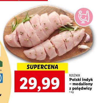Lidl Medaliony z polędwiczki indyka rzeźnik codzienna dostawa oferta