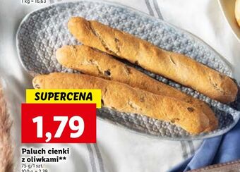 Lidl Paluch cienki z oliwkami oferta