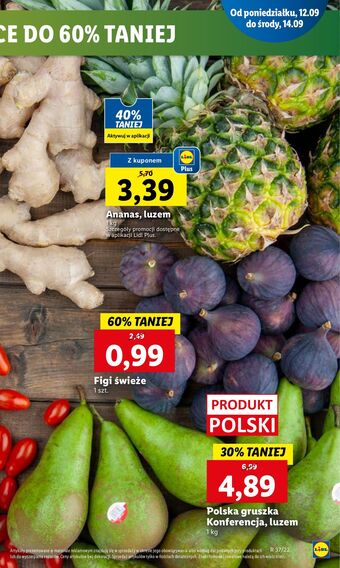 Lidl Ananas oferta
