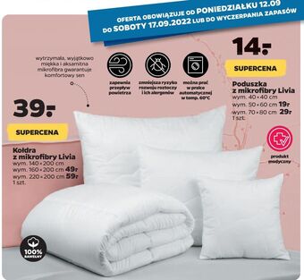 Netto Kołdra z mikrofibry livia 140 x 200 cm oferta