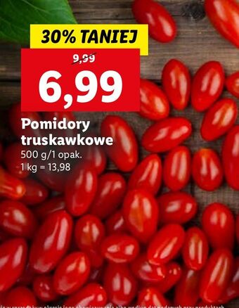 Lidl Pomidory truskawkowe oferta
