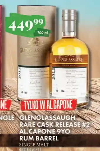 Al.Capone Glenglassaugh Rare Cask Release 700 ml oferta