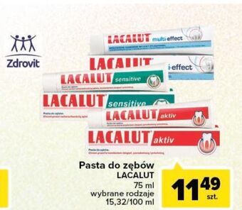 Carrefour Pasta do zębów lacalut sensitive oferta