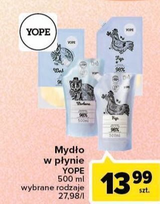 Carrefour Mydło w płynie werbena - zapas yope oferta