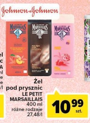 Carrefour Żel pod prysznic biała brzoskwinia i nektarynka le petit marseillais oferta