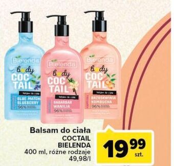 Carrefour Balsam do ciała brzoskwinia i kombucha bielenda body coctail oferta