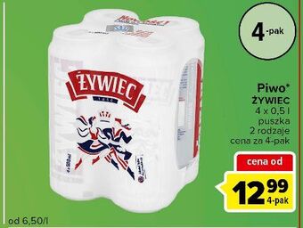 Carrefour Express Piwo żywiec jasne pełne oferta