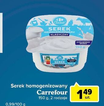 Carrefour Express Serek naturalny carrefour oferta
