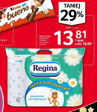Selgros Regina Papier toaletowy 12 rolek oferta
