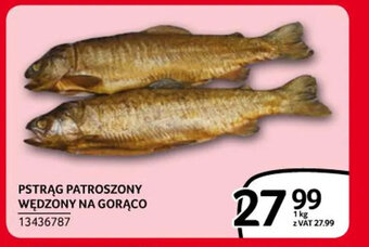 Selgros Pstrąg patroszony wędzony na gorąco 1 kg oferta