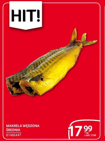 Selgros Makrela wędzona średnia 1 kg oferta
