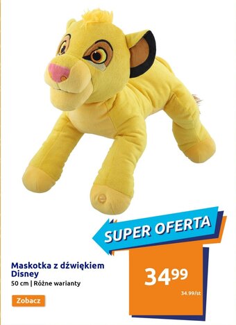 Action Maskotka z dźwiękiem Disney oferta