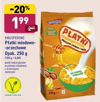 ALDI Płatki miodowo- -orzechowe oferta