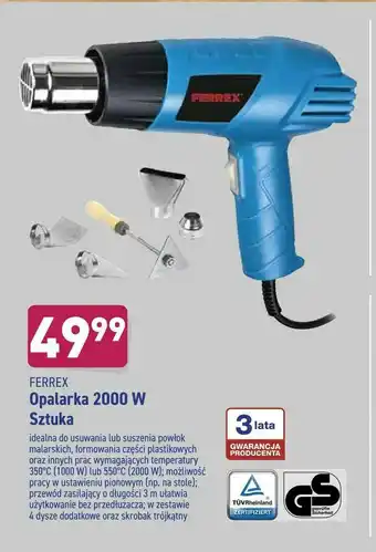 ALDI Opalarka 2000 W Sztuka oferta