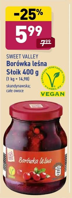 ALDI Borówka leśna oferta