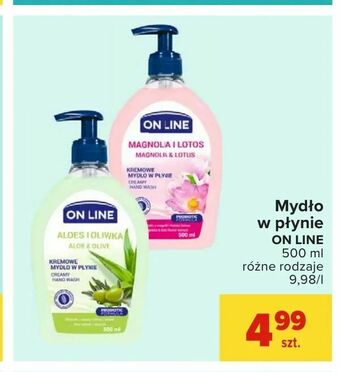 Carrefour Mydło w płynie oferta