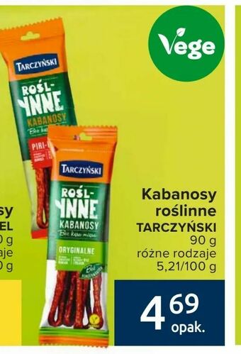 Carrefour Kabanosy roślinne oferta