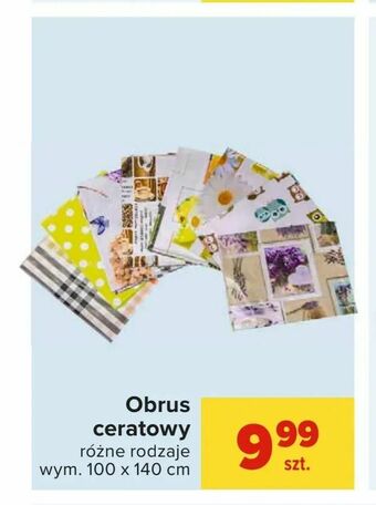 Carrefour Obrus ceratowy oferta