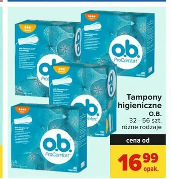 Carrefour Tampony higieniczne oferta