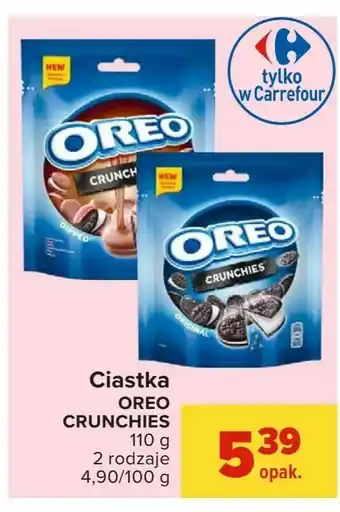 Carrefour Ciastka oreo crunchies oferta