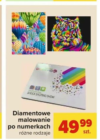 Carrefour Diamentowe malowanie po numerkach oferta