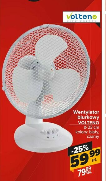 Carrefour Wentylator biurkowy oferta