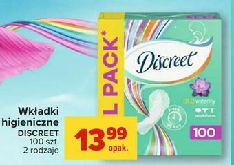 Carrefour Wkładki higieniczne oferta