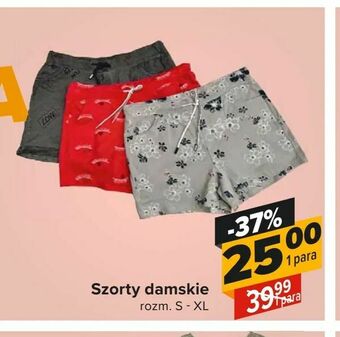 Carrefour Szorty damskie oferta