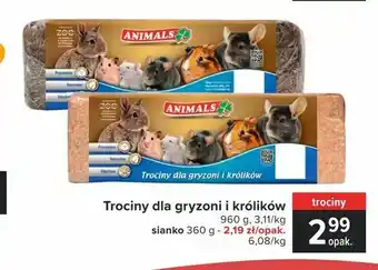 Carrefour Trociny dla gryzoni i królików oferta