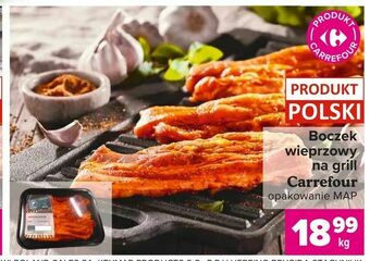 Carrefour Boczek wieprzowy na grill oferta