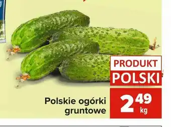 Carrefour Polskie ogórki gruntowe oferta