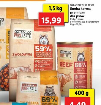 Lidl Sucha karma premium dla psów oferta