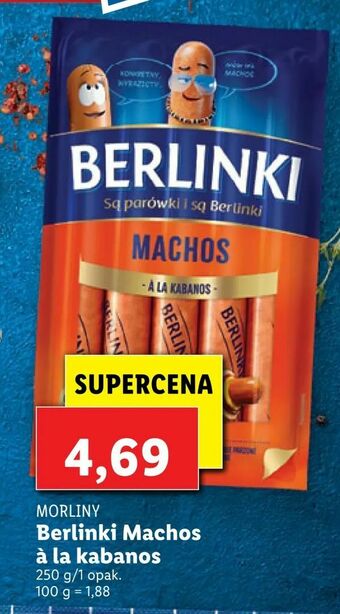 Lidl Berlinki Machos à la kabanos oferta