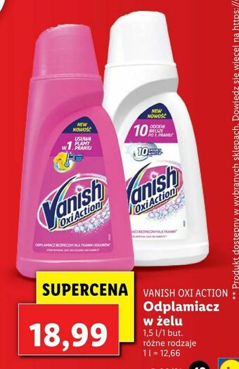 Lidl Odplamiacz w żelu oferta