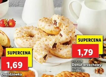Lidl Donut orzechowy oferta