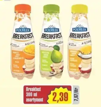 Społem Polmlek Breakfast 300 ml oferta