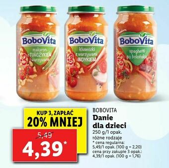 Lidl Danie dla dzieci oferta