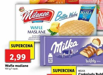 Lidl Wafle maślane oferta