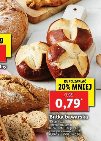 Lidl Bułka bawarska oferta
